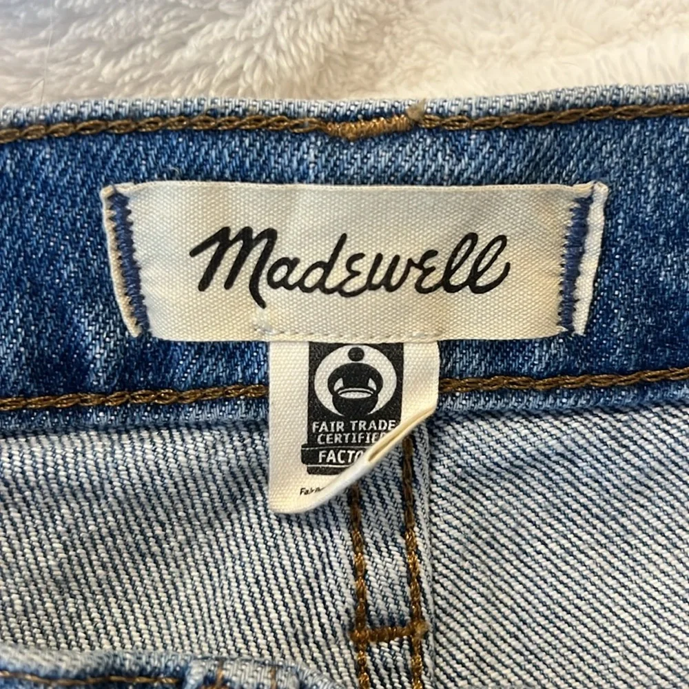 NWOT Madewell The Perfect Vintage Jean in Earlside Wash: Raw Hem size 25 - Picture 11 of 11